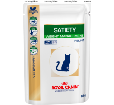 Royal Canin SATIETY WEIGHT MANAGEMENT FELINE (сатаети вейт менеджмент) для кошек пауч 0,085кг